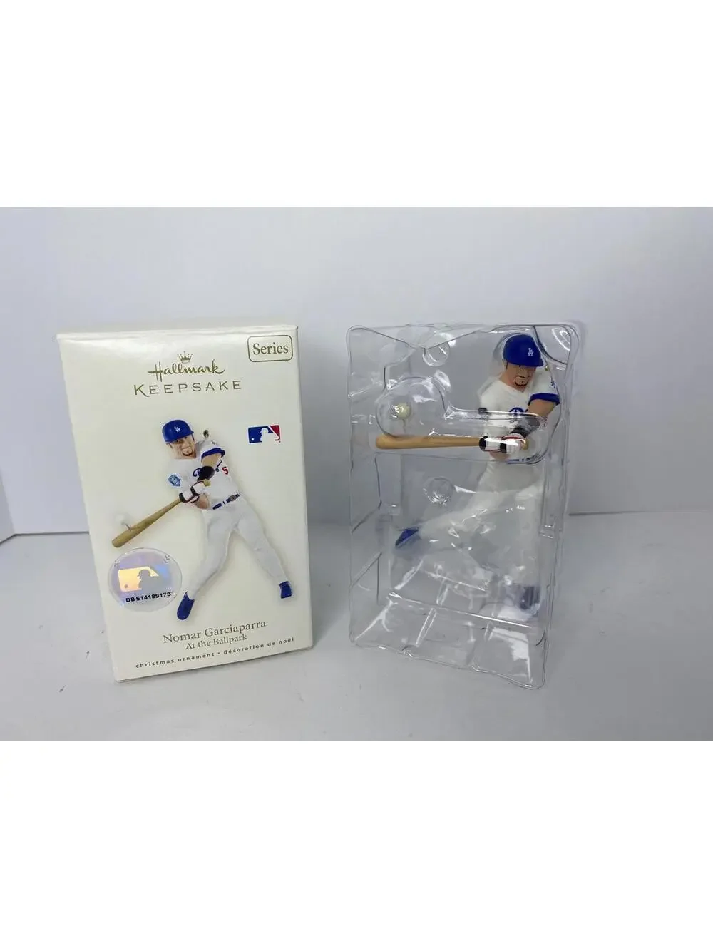 NEW 2008 Hallmark Ornament NOMAR GARCIAPARRA Ballpark Series 13 LA Dodgers